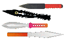 Choose your throwing knife